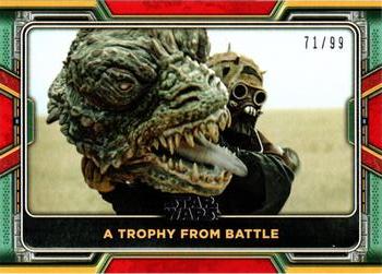 2022 Topps Star Wars: The Book of Boba Fett - Red #21 A Trophy from Battle Front
