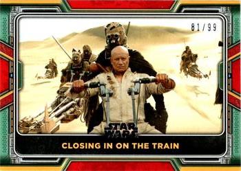 2022 Topps Star Wars: The Book of Boba Fett - Red #33 Closing in on the Train Front