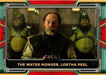 2022 Topps Star Wars: The Book of Boba Fett - Red #42 The Water Monger, Lortha Peel Front