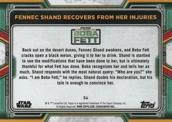 2022 Topps Star Wars: The Book of Boba Fett - Red #54 Fennec Shand Recovers from Her Injuries Back