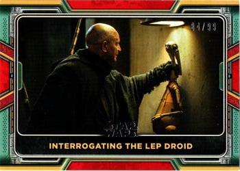2022 Topps Star Wars: The Book of Boba Fett - Red #58 Interrogating the LEP Droid Front