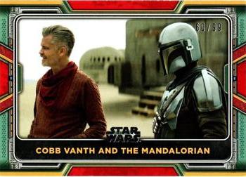 2022 Topps Star Wars: The Book of Boba Fett - Red #83 Cobb Vanth and the Mandalorian Front