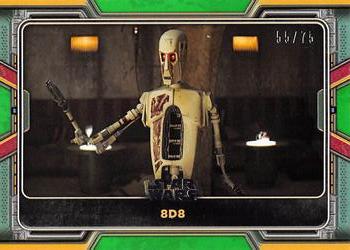 2022 Topps Star Wars: The Book of Boba Fett - Green #9 8D8 Front