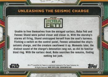 2022 Topps Star Wars: The Book of Boba Fett - Green #60 Unleashing the Seismic Charge Back