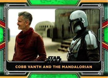 2022 Topps Star Wars: The Book of Boba Fett - Green #83 Cobb Vanth and the Mandalorian Front