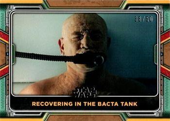 2022 Topps Star Wars: The Book of Boba Fett - Bronze #1 Recovering in the Bacta Tank Front