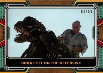 2022 Topps Star Wars: The Book of Boba Fett - Bronze #20 Boba Fett on the Offensive Front