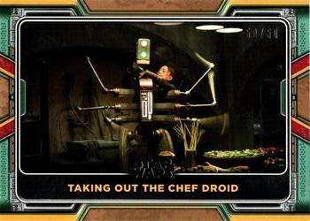 2022 Topps Star Wars: The Book of Boba Fett - Bronze #56 Taking Out the Chef Droid Front