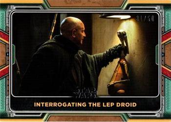 2022 Topps Star Wars: The Book of Boba Fett - Bronze #58 Interrogating the LEP Droid Front