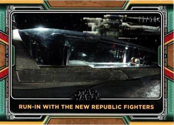 2022 Topps Star Wars: The Book of Boba Fett - Bronze #71 Run-in with the New Republic Fighters Front