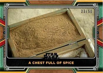2022 Topps Star Wars: The Book of Boba Fett - Bronze #73 A Chest Full of Spice Front