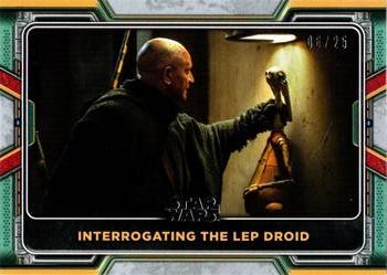 2022 Topps Star Wars: The Book of Boba Fett - Silver #58 Interrogating the LEP Droid Front