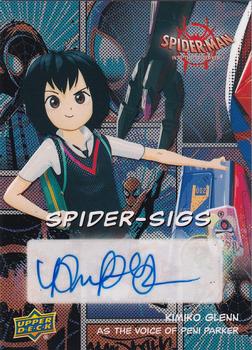 2022 Upper Deck Spider-Man: Into the Spider-Verse - Spider-Sigs Portraits #SSP-KG Kimiko Glenn Front