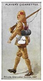 1912 Player's Regimental Uniforms #13 Private. Grenadier Guards, 1897 Front