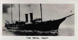 1929 Wills's The Royal Navy #7 The Royal Yacht Front