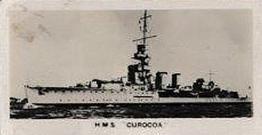 1929 Wills's The Royal Navy #25 HMS Curacoa Front