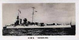 1929 Wills's The Royal Navy #26 HMS Hawkins Front