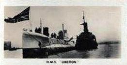 1929 Wills's The Royal Navy #28 HMS Oberon Front