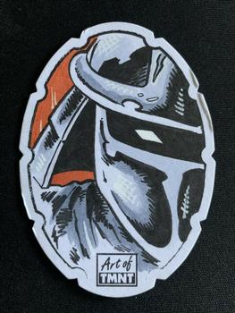 2019 Topps The Art of TMNT - Sketch Artists Shaped Die Cuts #NNO Can Baran Front