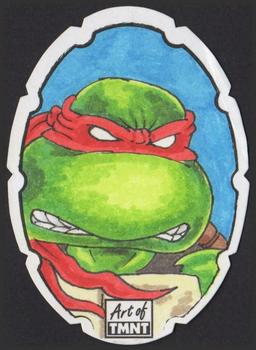 2019 Topps The Art of TMNT - Sketch Artists Shaped Die Cuts #NNO Joey Fitchett Front
