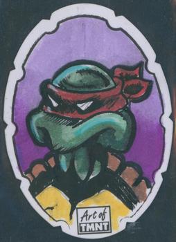 2019 Topps The Art of TMNT - Sketch Artists Shaped Die Cuts #NNO Omar Salinas Front