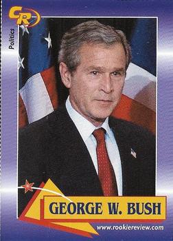 2003 Celebrity Review Rookie Review #1 George W. Bush Front