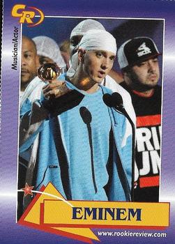 2003 Celebrity Review Rookie Review #3 Eminem Front