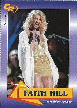 2003 Celebrity Review Rookie Review #4 Faith Hill Front