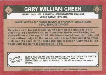 2022 Gentle Giant #5 Gary Green Back
