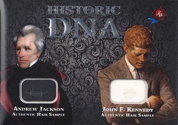 2021 Historic Autographs Famous Americans - Historic DNA #NNO Andrew Jackson/John F. Kennedy Front