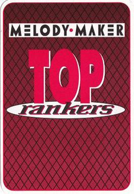 1995 Melody Maker Top Rankers #NNO Header Card Back
