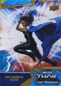 2022 Upper Deck Marvel Thor: Love and Thunder Weekly #2 Tessa Thompson Front
