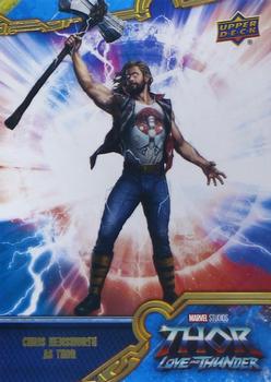 2022 Upper Deck Marvel Thor: Love and Thunder Weekly #4 Chris Hemsworth Front