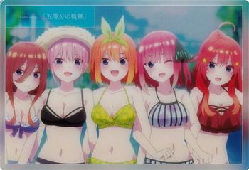 2022 Bandai The Quintessential Quintuplets Movie (映画 五等分の花嫁) Wafer 2 #16 Theme Song「五等分の軌跡」 Front
