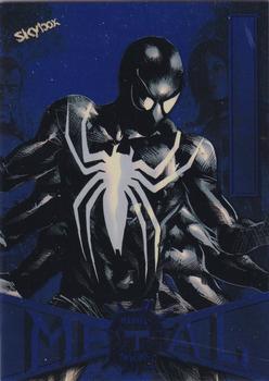 2021 SkyBox Metal Universe Marvel Spider-Man - Blue Light FX #2 Ai Apaec Front