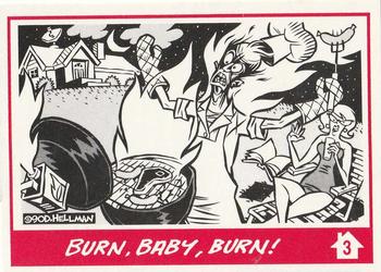 1990 Mondo Suburbia #3 Burn, Baby, Burn! Front