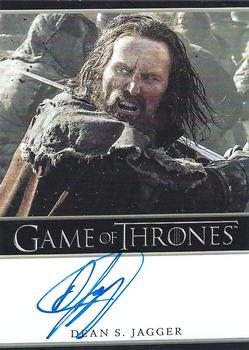 2022 Rittenhouse Game of Thrones: The Complete Series Volume 2 - Autographs Bordered #NNO Dean Jagger Front