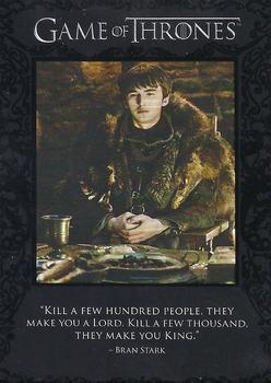2022 Rittenhouse Game of Thrones: The Complete Series Volume 2 - Quotable Game of Thrones #Q87 Quotable Game of Thrones Front