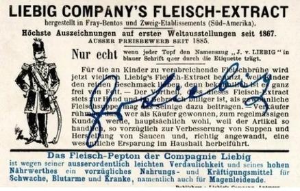1897 Liebig Postage Stamps I (German Text) (F520, S521) #NNO Japan Back