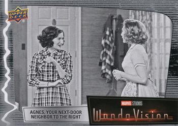 2023 Upper Deck Marvel Wandavision #4 Agnes, Your Next-door Neighbor to the Right Front
