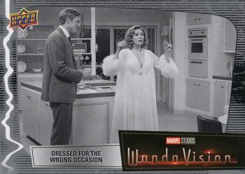 2023 Upper Deck Marvel Wandavision #6 Dressed for the Wrong Occasion Front