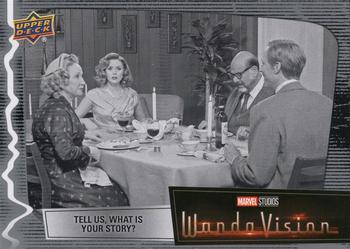 2023 Upper Deck Marvel Wandavision #9 Tell Us, What Is Your Story? Front