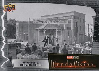 2023 Upper Deck Marvel Wandavision #17 Human Beings Are Easily Fooled Front