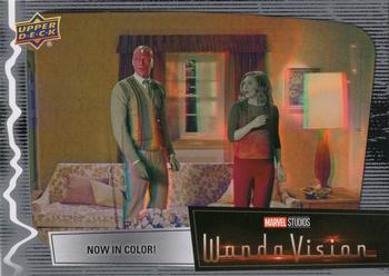 2023 Upper Deck Marvel Wandavision #20 Now in Color! Front