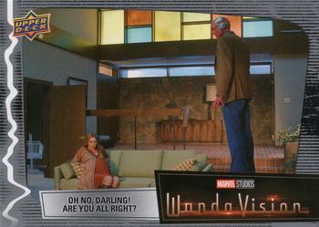 2023 Upper Deck Marvel Wandavision #23 Oh No, Darling! Are You All Right? Front