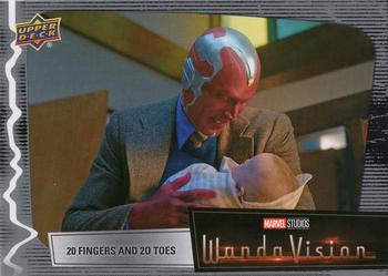 2023 Upper Deck Marvel Wandavision #27 20 Fingers and 20 Toes Front