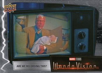 2023 Upper Deck Marvel Wandavision #34 Are We Recording This? Front
