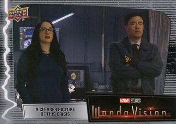 2023 Upper Deck Marvel Wandavision #42 A Clearer Picture of This Crisis Front