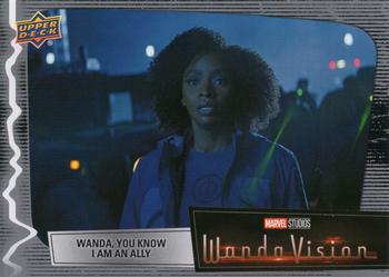 2023 Upper Deck Marvel Wandavision #44 Wanda, You Know I Am an Ally Front