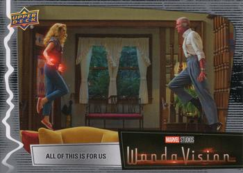 2023 Upper Deck Marvel Wandavision #45 All of This Is for Us Front
